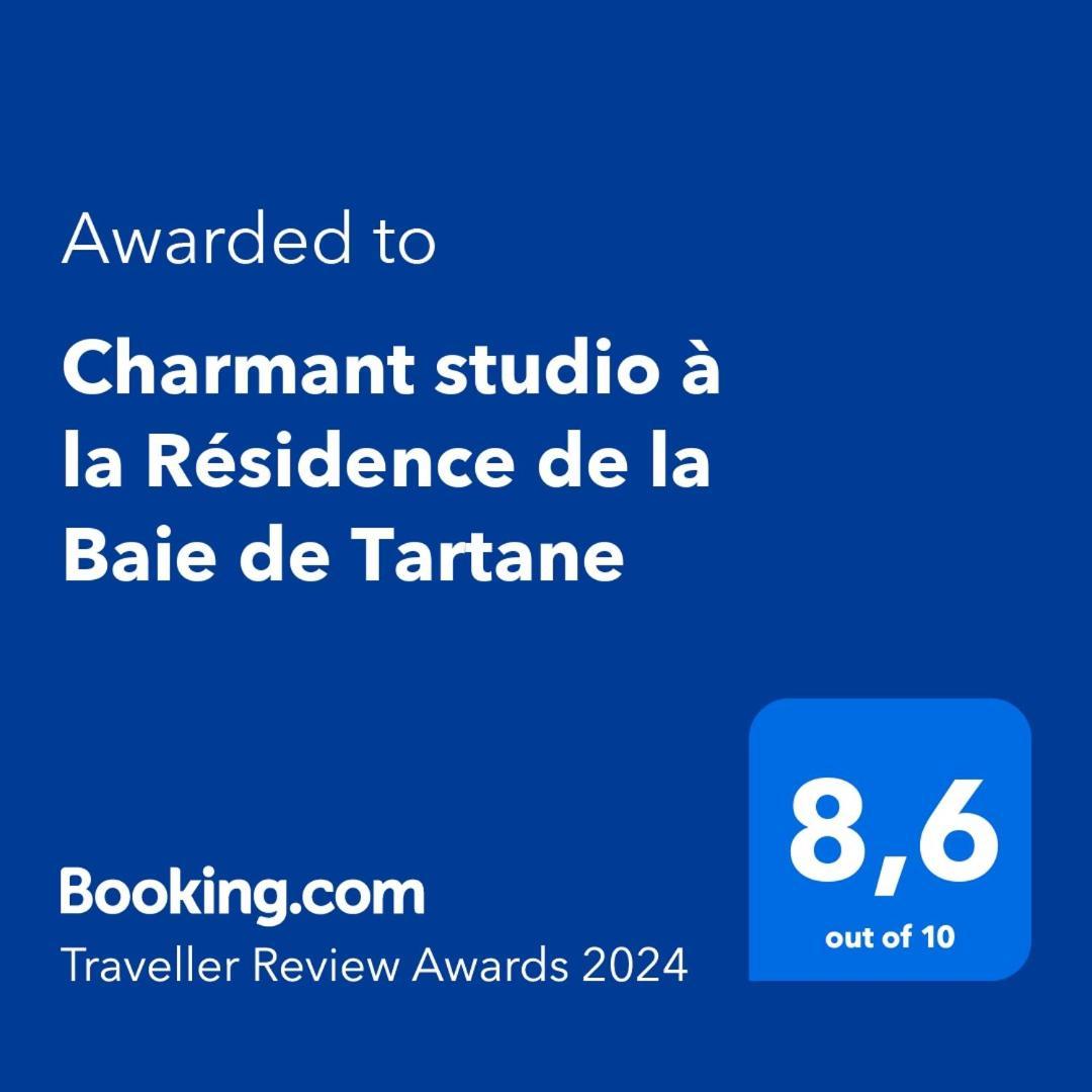 Charmant Studio A La Residence De La Baie De Tartane 라 트리니테 외부 사진